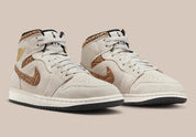 Jordan 1 Mid SE Brown Elephant