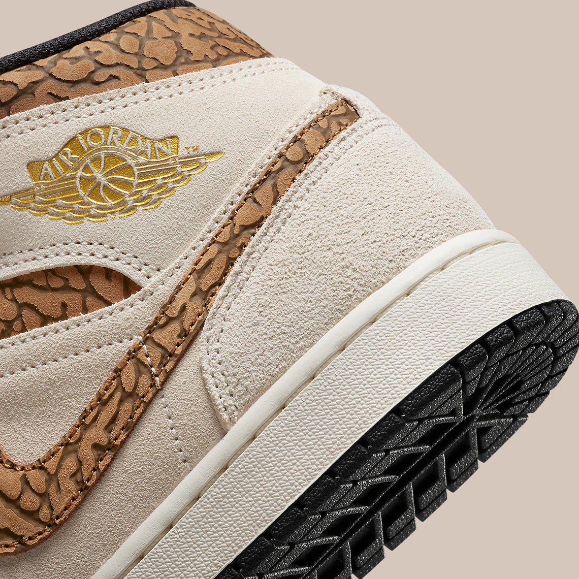 Jordan 1 Mid SE Brown Elephant