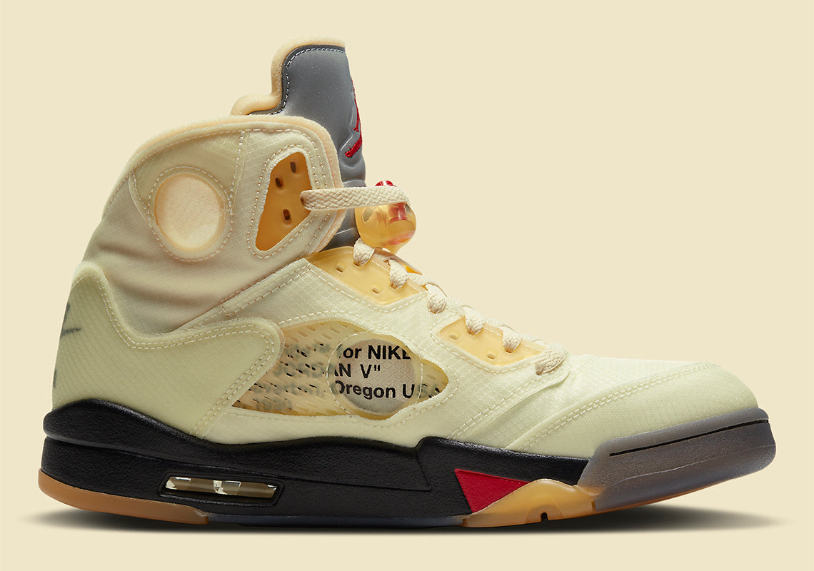 LIVRAISON 72H Air Jordan 5 Retro Off White Sail