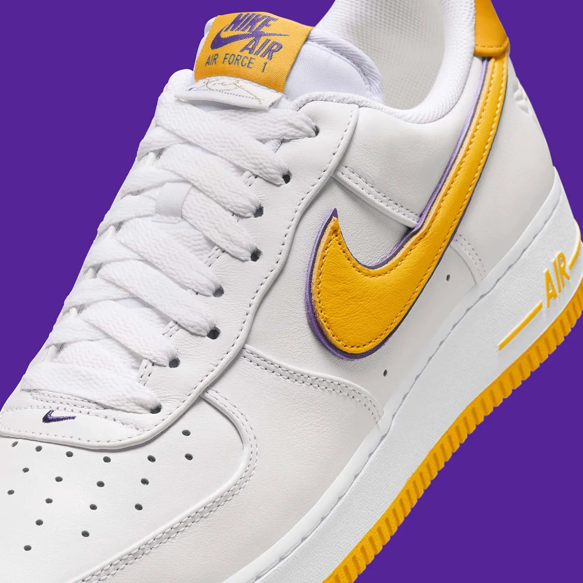 Nike Air Force 1 Low Retro QS Kobe Bryant Lakers Home