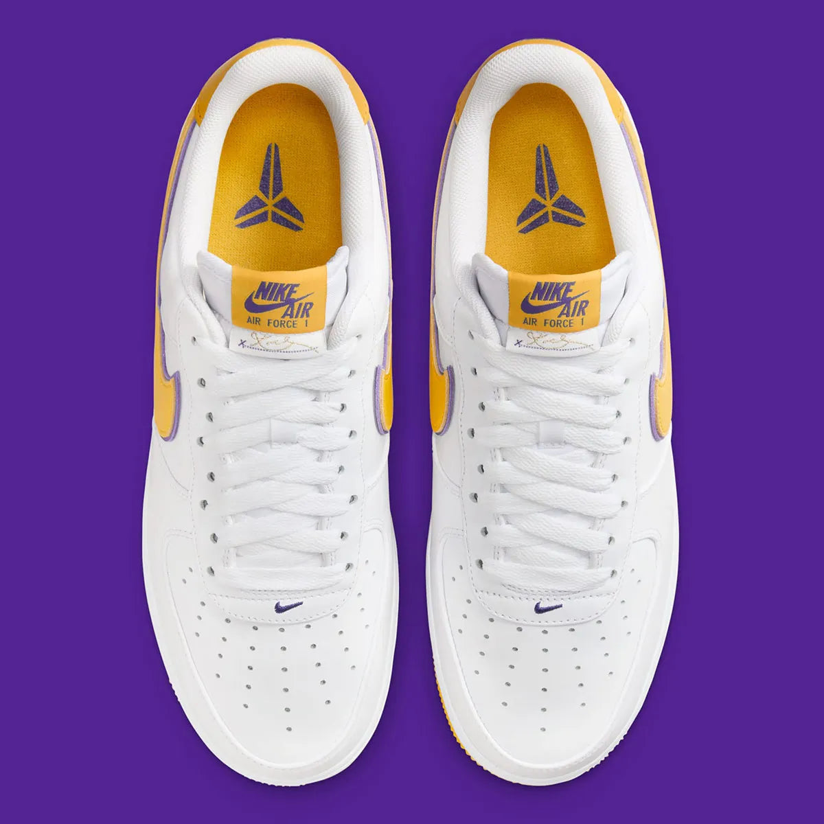 Nike Air Force 1 Low Retro QS Kobe Bryant Lakers Home