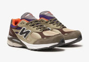 New Balance 990v3 MiUSA Teddy Santis Khaki Orange