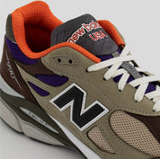 New Balance 990v3 MiUSA Teddy Santis Khaki Orange