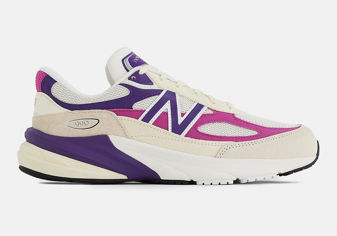 New Balance 990v6 MiUSA Magenta Pop