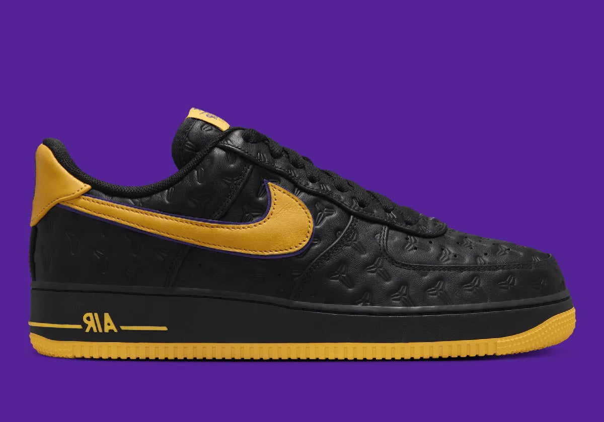 Nike Air Force 1 Low Kobe Bryant Lakers Away (non numérotée)