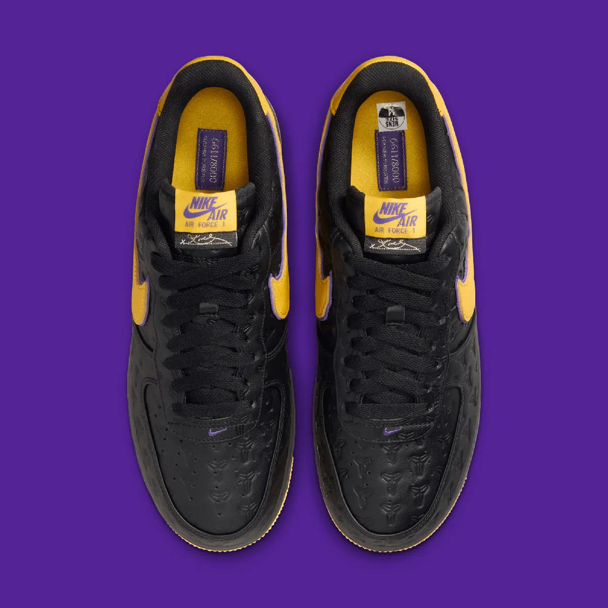 Nike Air Force 1 Low Kobe Bryant Lakers Away (Edition numérotée de 8000)