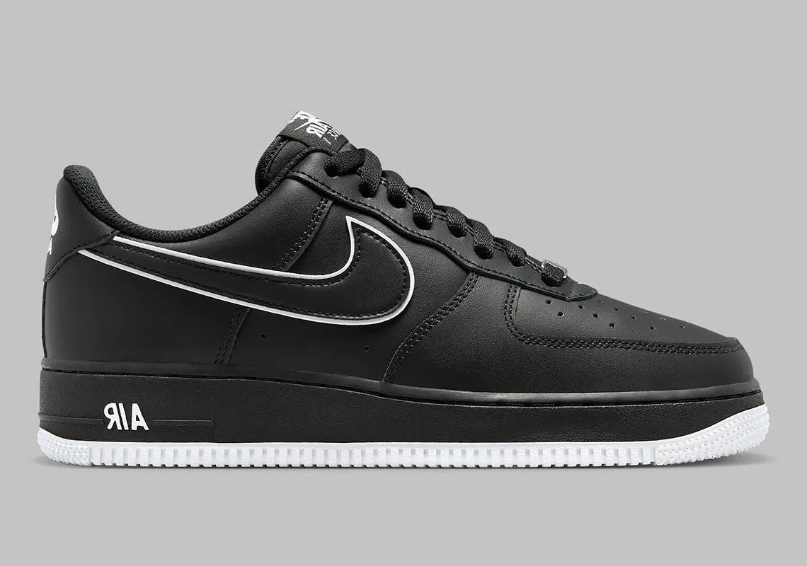 Nike Air Force 1 Low '07 Black White Sole (2023)