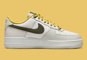 Nike Air Force 1 Low '07 PRM Light Bone Cargo Khaki Vivid Sulfur