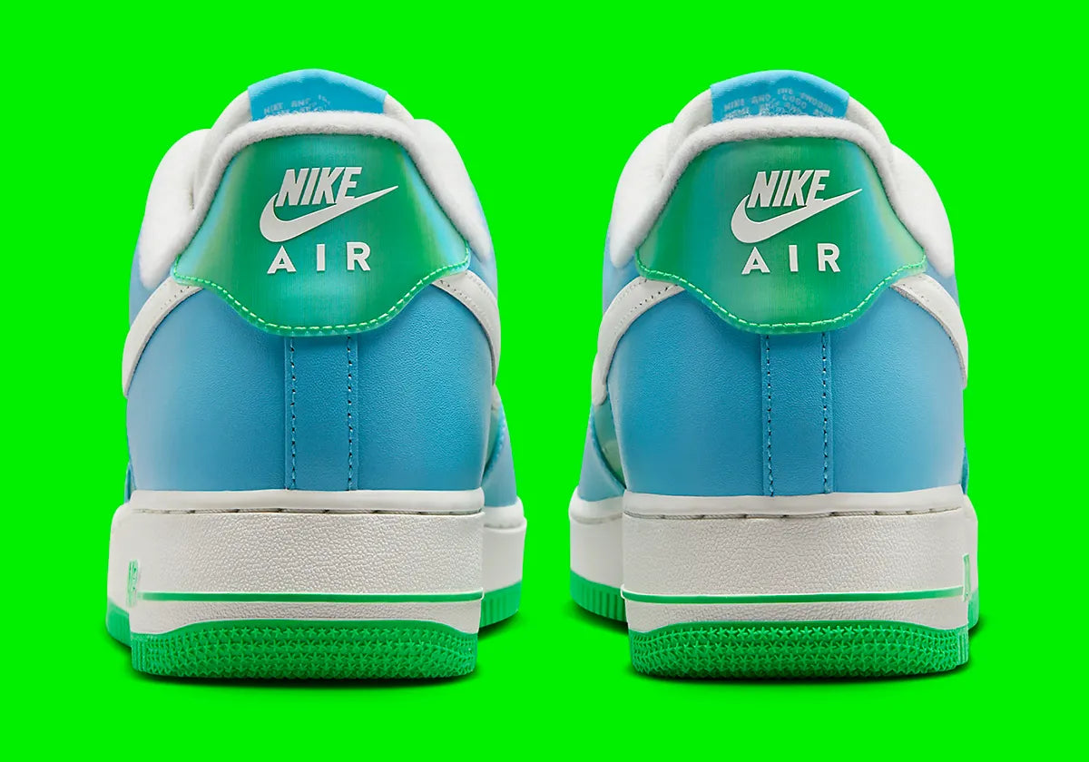 Nike Air Force 1 Low '07 Aquarius Blue Vapor Green