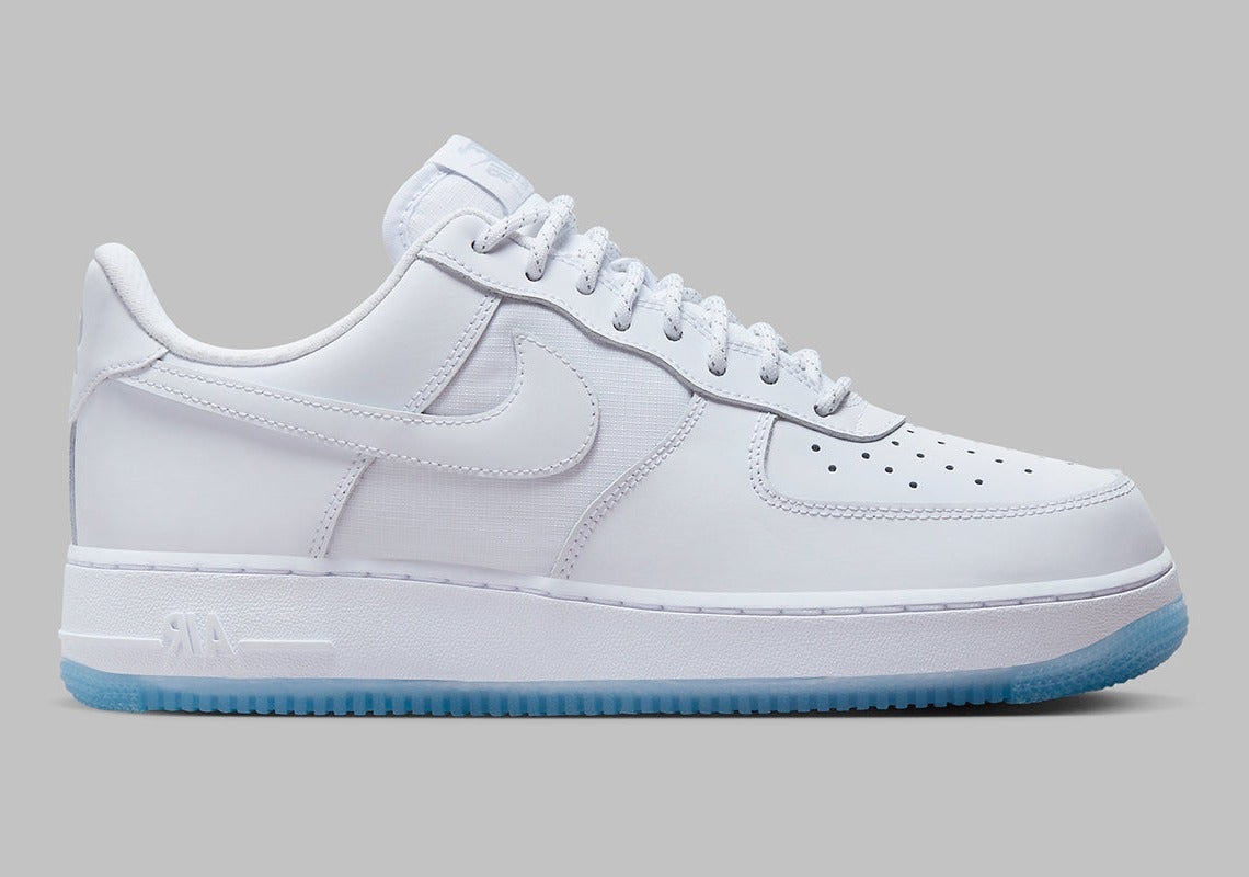 Nike Air Force 1 Low '07 White Ice Blue Sole