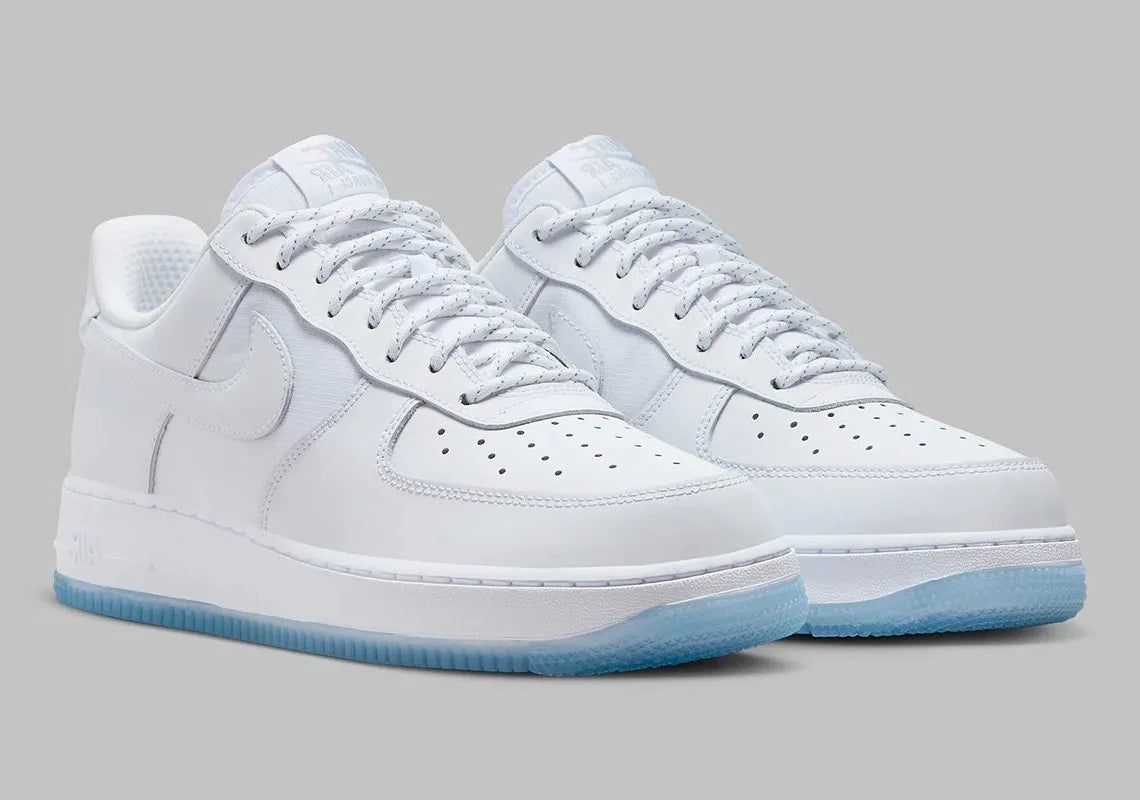 Nike Air Force 1 Low '07 White Ice Blue Sole