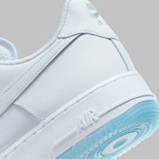 Nike Air Force 1 Low '07 White Ice Blue Sole