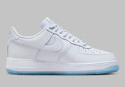 Nike Air Force 1 Low '07 White Ice Blue Sole