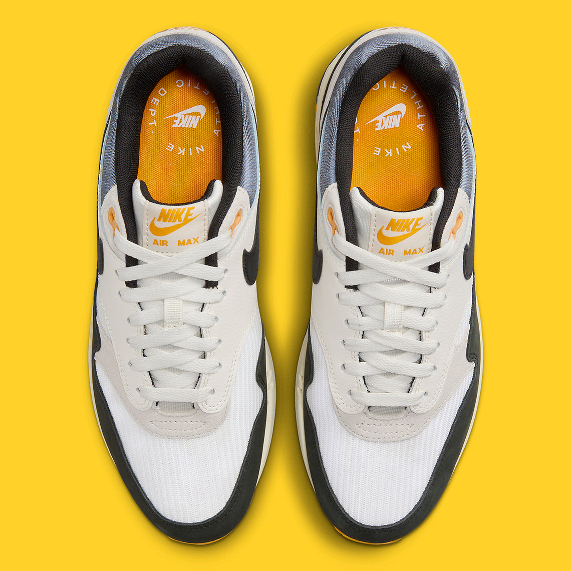 Nike Air Max 1 Athletic Department Light Bone University Gold