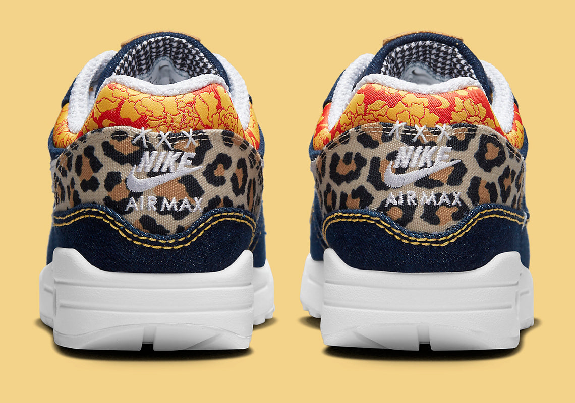 Nike Air Max 1 Premium Denim Leopard