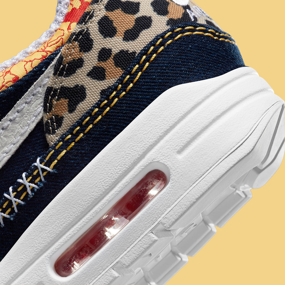 Nike Air Max 1 Premium Denim Leopard