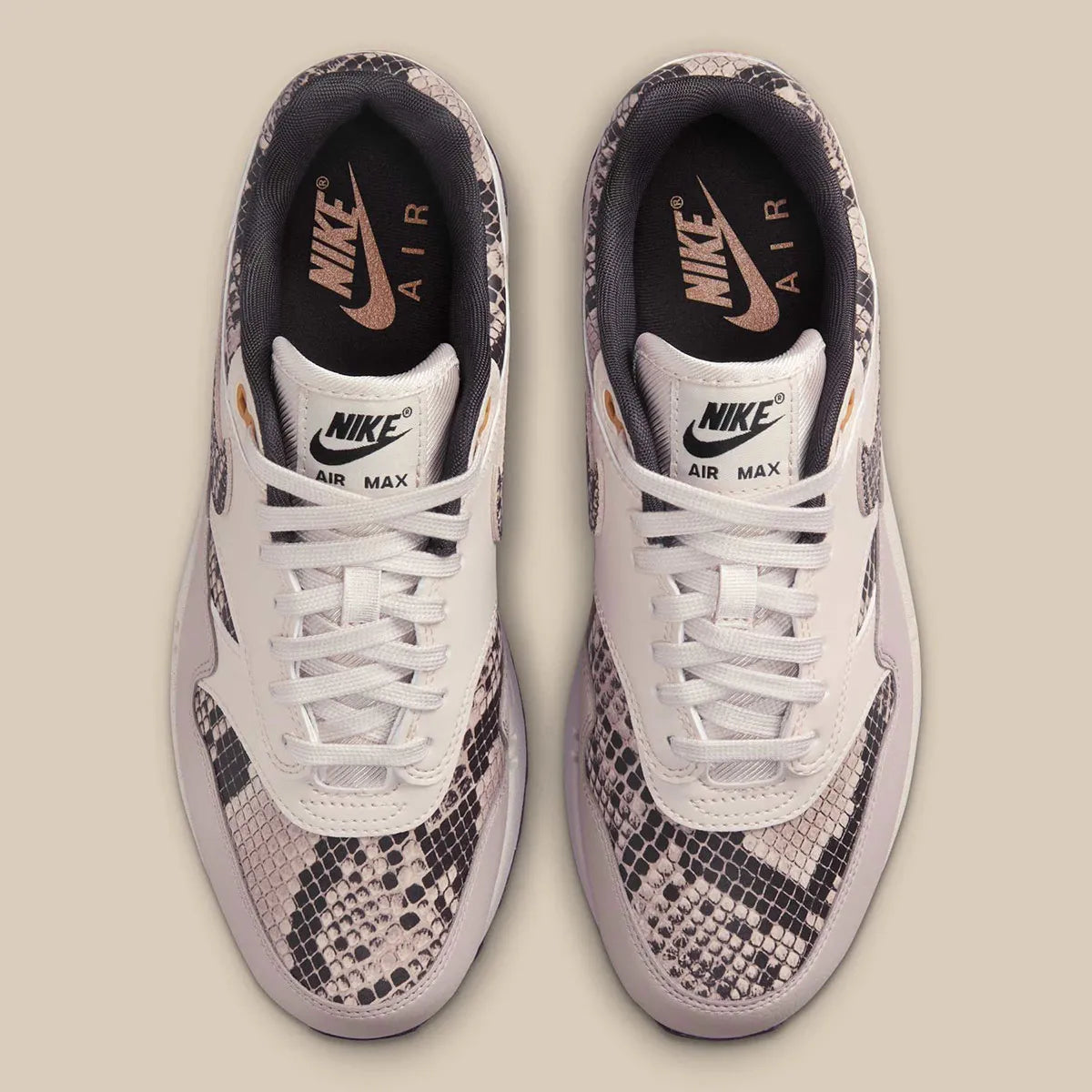 Nike Air Max 1 Snakeskin Light Orewood Brown