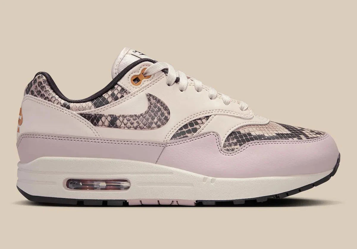 Nike Air Max 1 Snakeskin Light Orewood Brown (Women's)