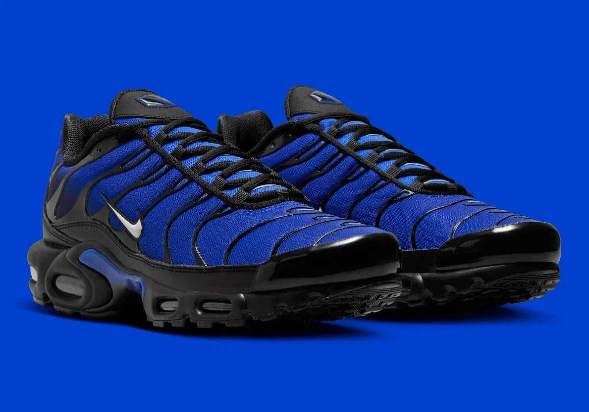 Nike Air Max Plus Premium Black Racer Blue