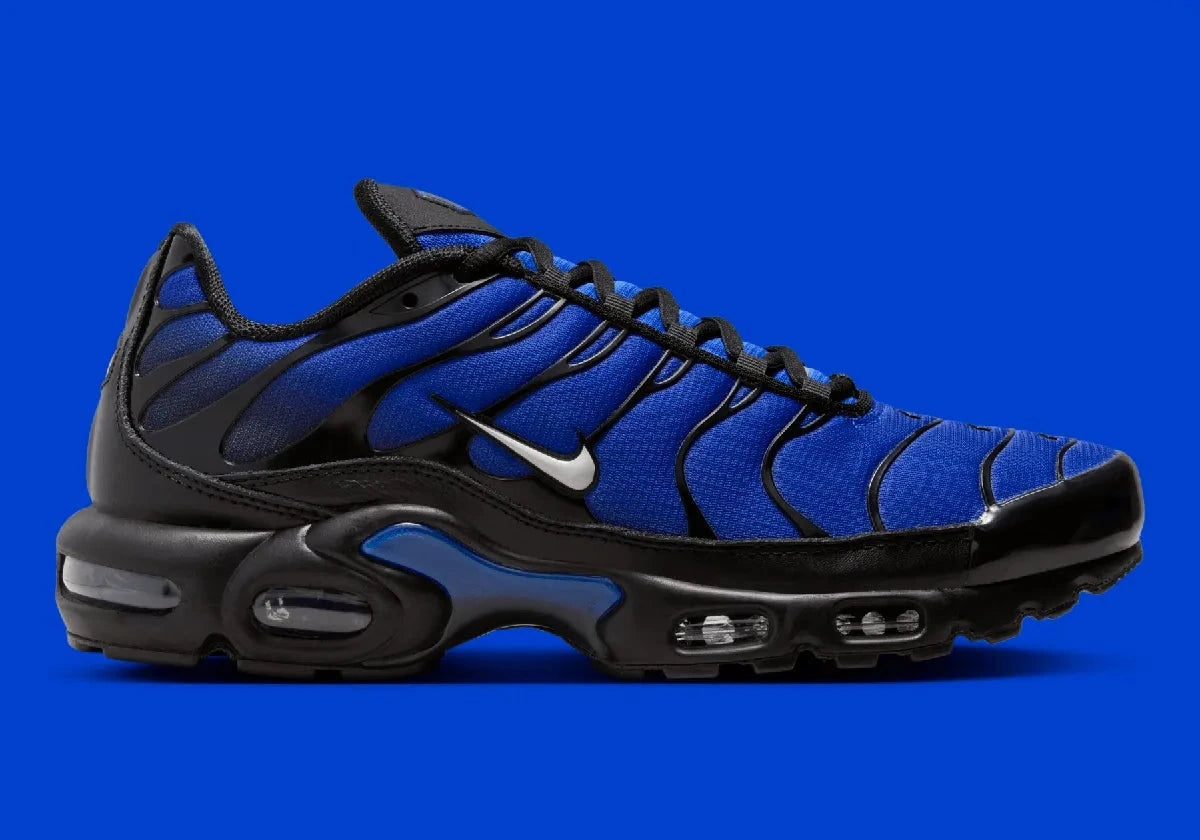 Nike Air Max Plus Premium Black Racer Blue