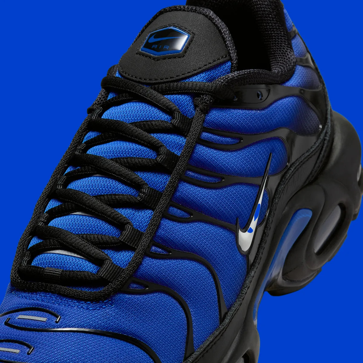 Nike Air Max Plus Premium Black Racer Blue