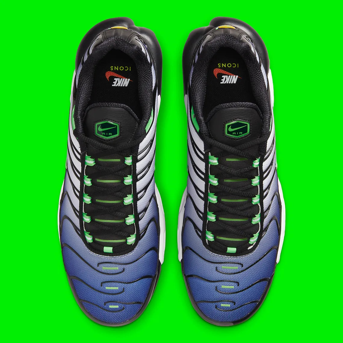 Nike Air Max Plus Icons Deep Royal Scream Green