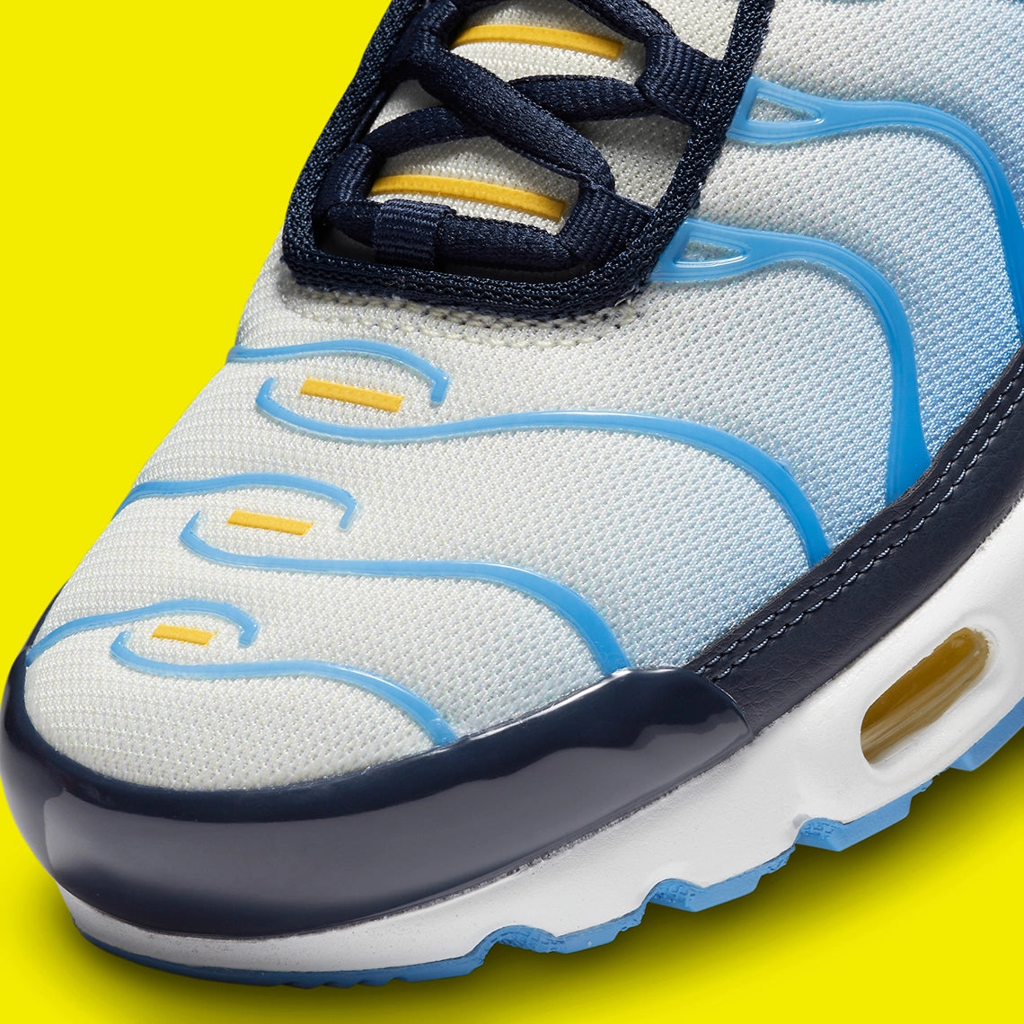 Nike Air Max Plus University Blue Topaz Gold