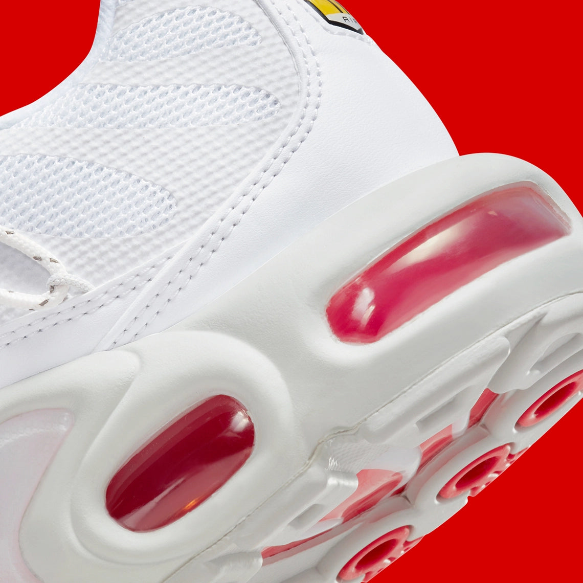 Nike Air Max Plus Utility White Silver Red