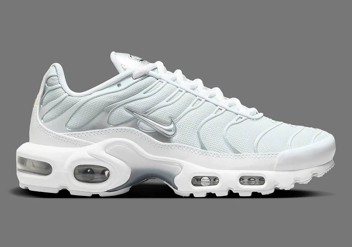 Nike Air Max Plus White Metallic Silver