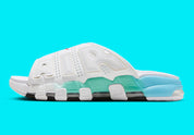 Nike Air More Uptempo Slide Aqua