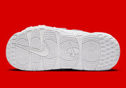 Nike Air More Uptempo Slide White Red