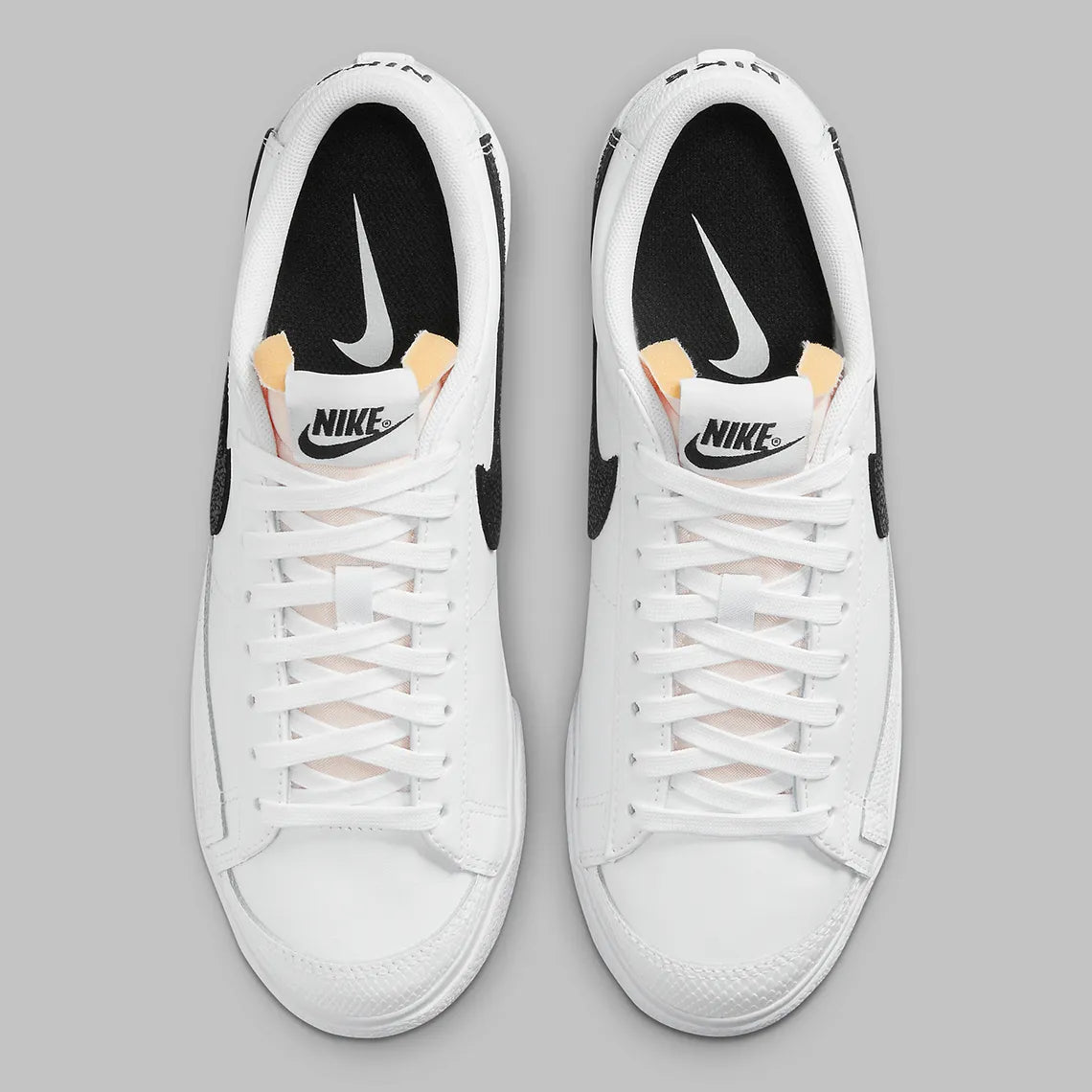 Nike Blazer Low Platform White Black Stingray