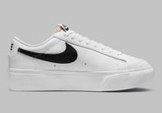 Nike Blazer Low Platform White Black Stingray