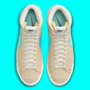 Nike Blazer Mid 77 Desert Ore Light Aqua