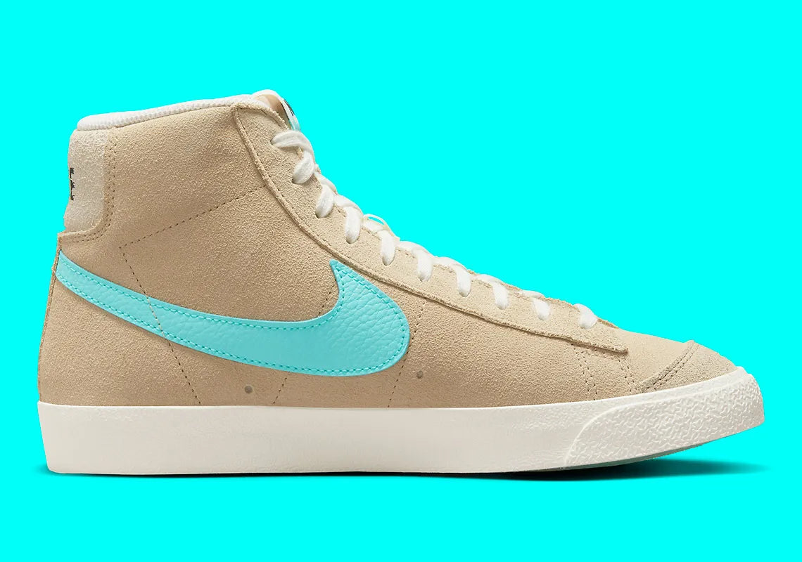 Nike Blazer Mid 77 Desert Ore Light Aqua