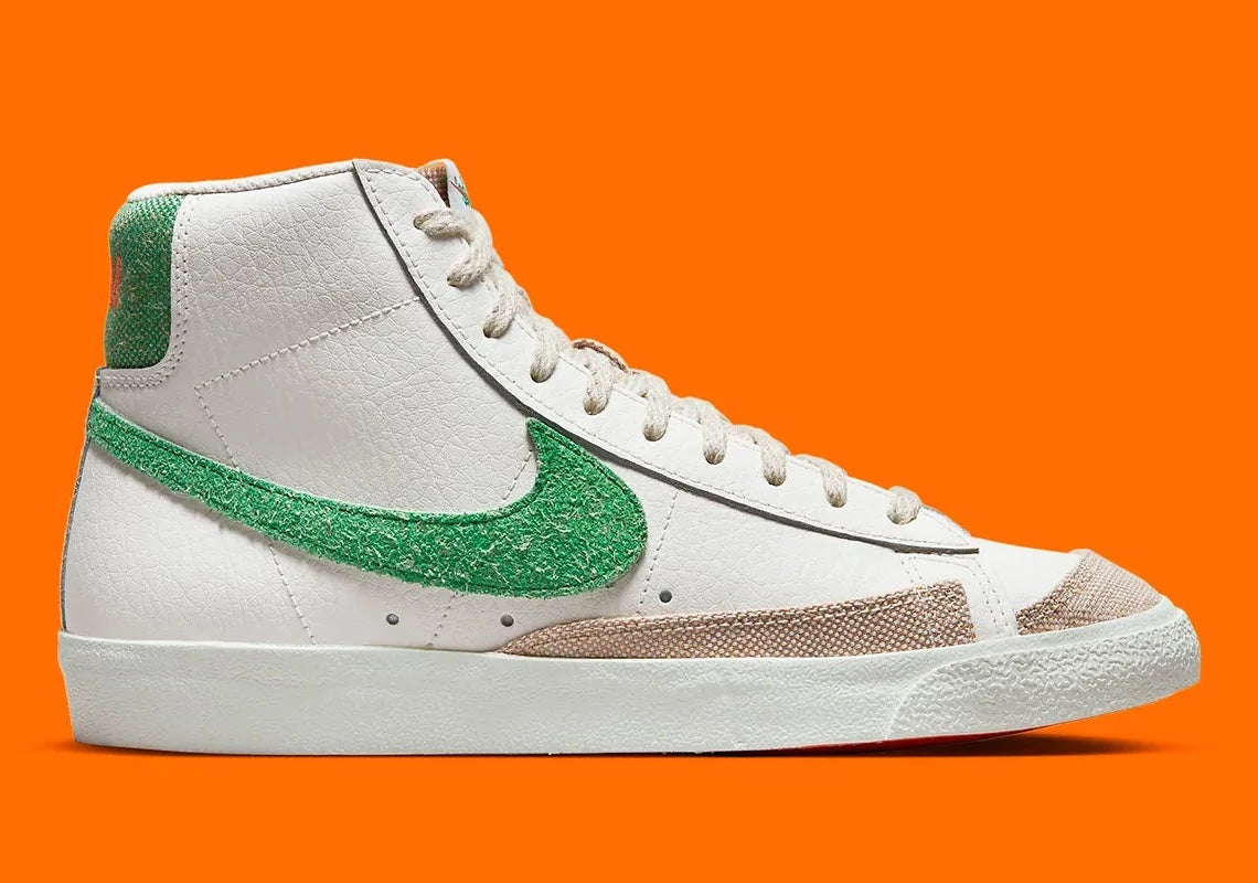 Nike Blazer Mid 77 Vintage Sail Stadium Green