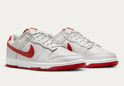 Nike Dunk Low Vast Grey Varsity Red