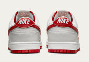 Nike Dunk Low Vast Grey Varsity Red