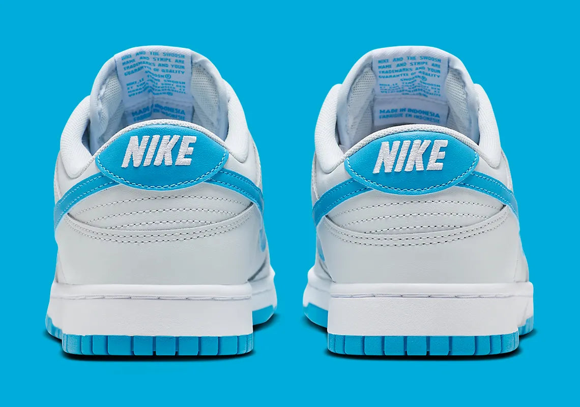 Nike Dunk Low Retro Pure Platinum Blue Lightning