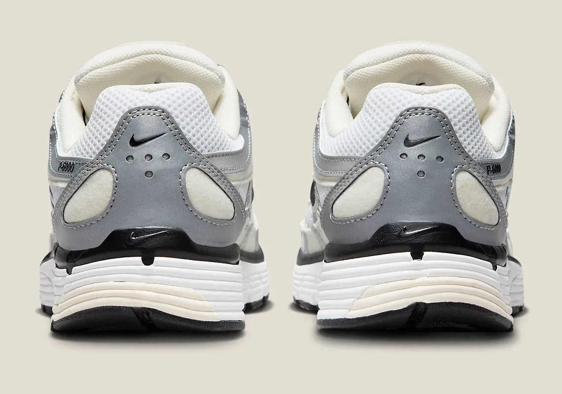 Nike P-6000 Coconut Milk Metallic Silver