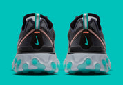 Nike - React Element 87 Black Neptune Green