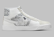 Nike SB Zoom Blazer Mid Premium Floral White Grey