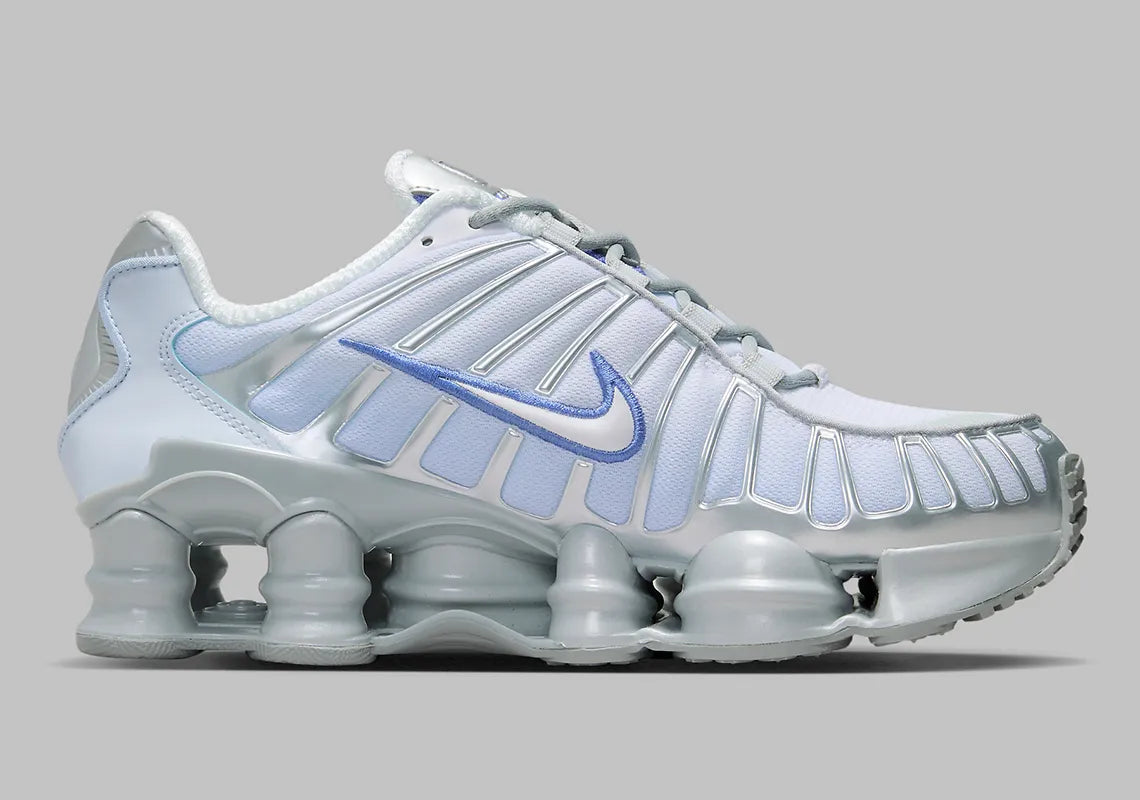 Nike Shox TL Metallic Platinum Blue Tint