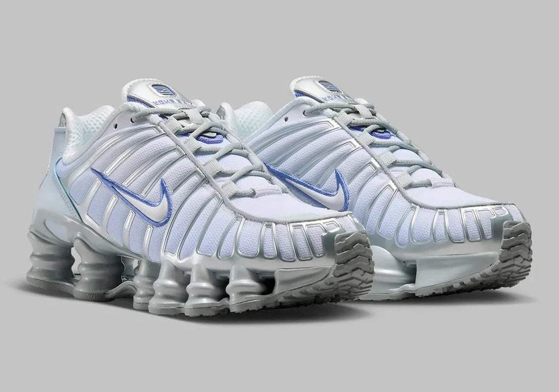 Nike Shox TL Metallic Platinum Blue Tint