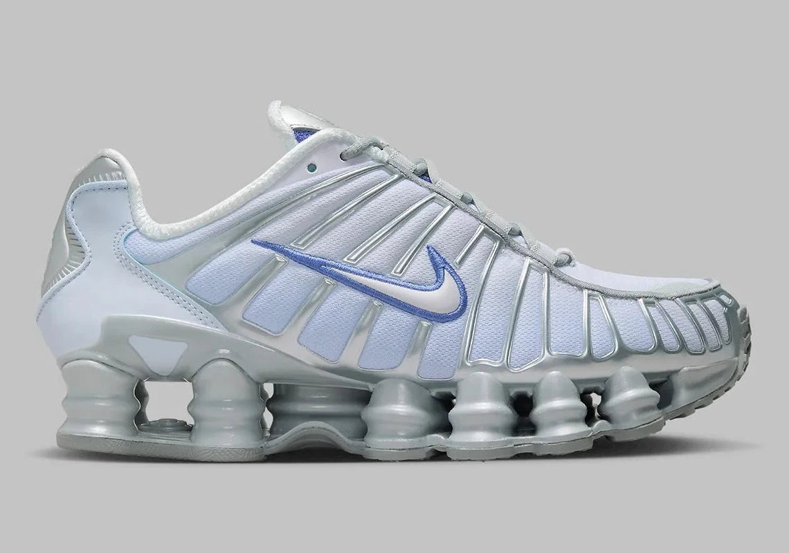 Nike Shox TL Metallic Platinum Blue Tint