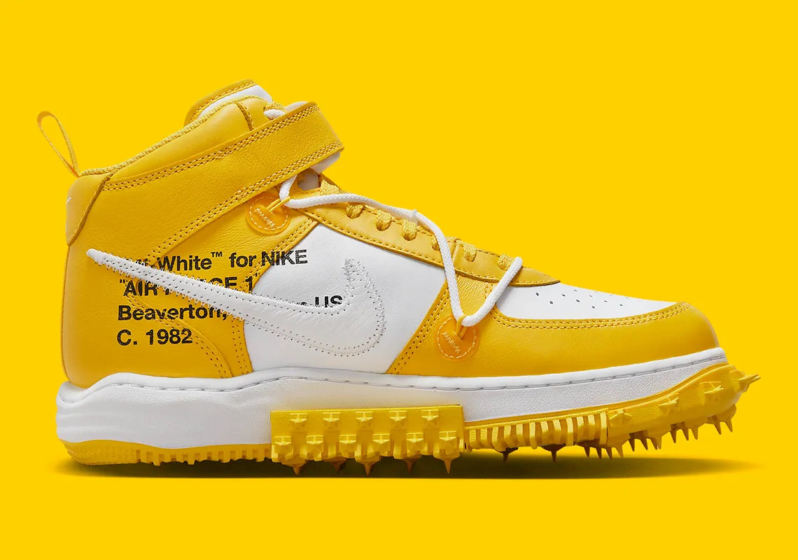 Nike Air Force 1 Mid SP Off-White Varsity Maize