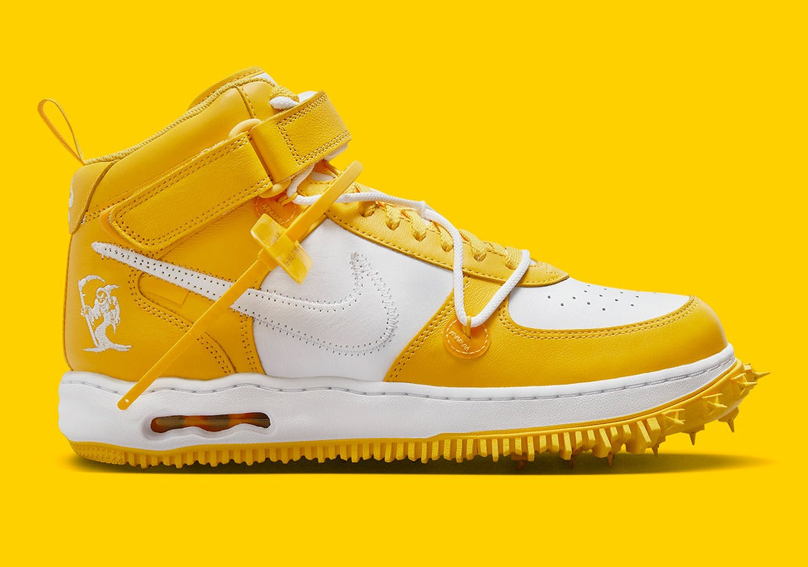 Nike Air Force 1 Mid SP Off-White Varsity Maize