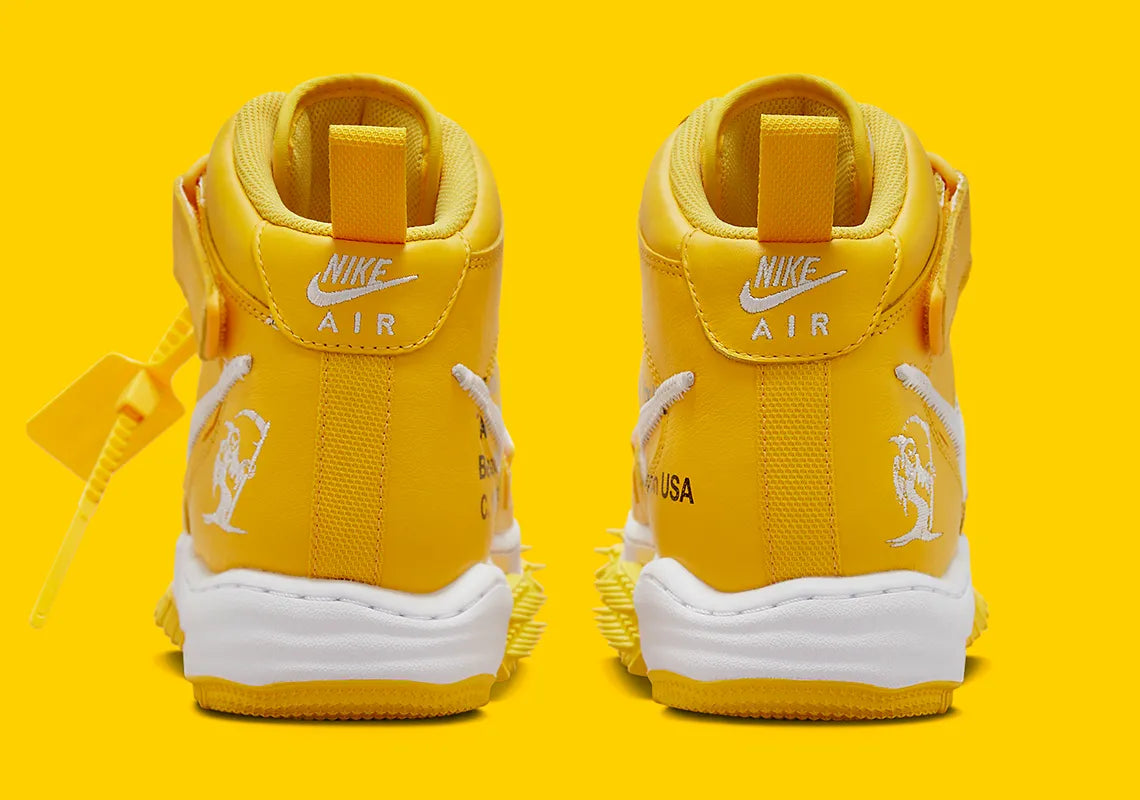 Nike Air Force 1 Mid SP Off-White Varsity Maize