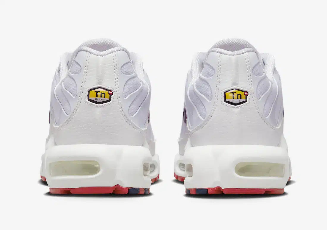 Nike Air Max Plus White University Red