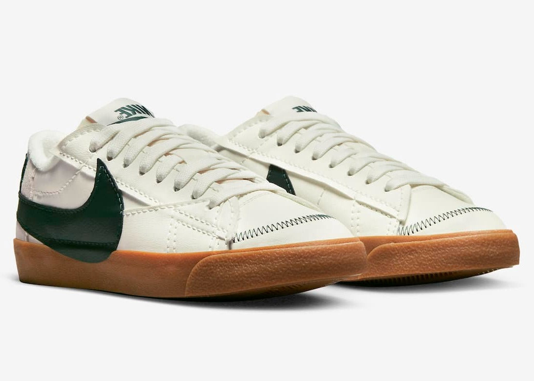 Nike Blazer Low 77 Jumbo WNTR Sail Pro Green Gum